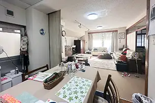 1Fキッチンから