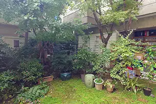 ねんご家高輪邸 1F中庭