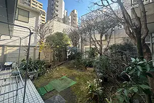 ねんご家高輪邸 1F中庭