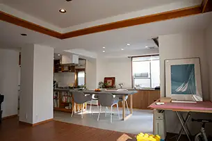 ねんご家高輪邸 2Fダイニング