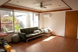 ねんご家高輪邸 2Fリビング