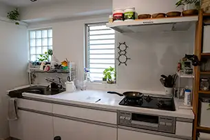 ねんご家高輪邸 3Fキッチン