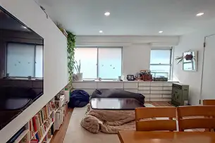 ねんご家高輪邸 3Fリビング