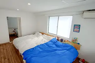 ねんご家高輪邸 3F主寝室と居室